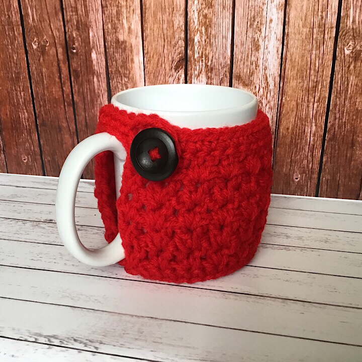 Miranda's Mug Cozy in Red