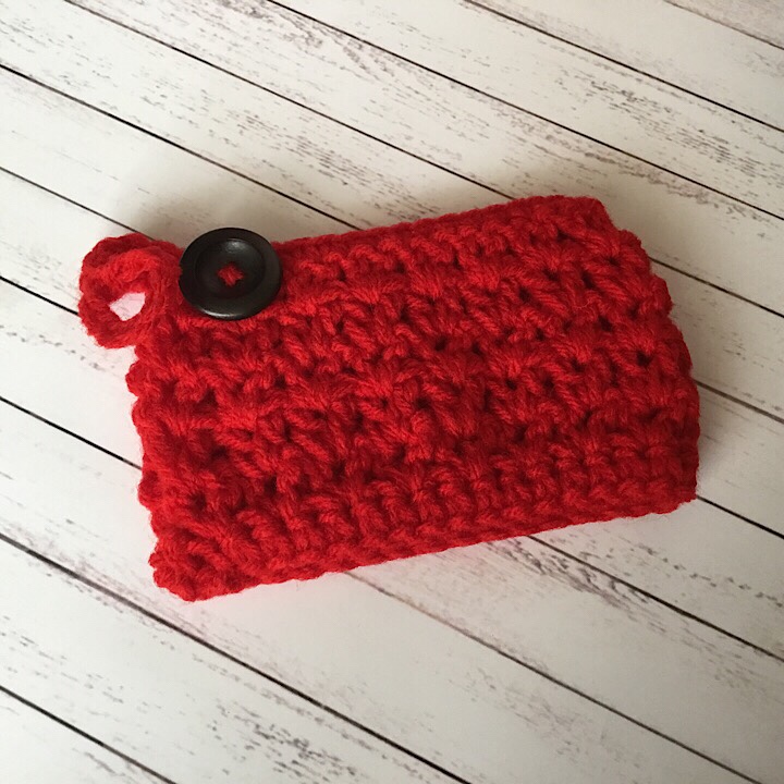 Miranda's Mug Cozy in Red