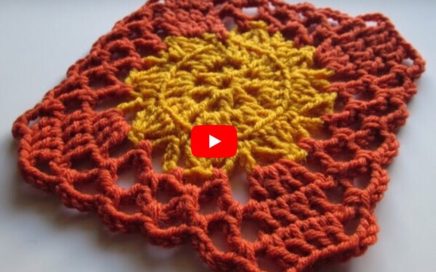 How to crochet the Miranda square