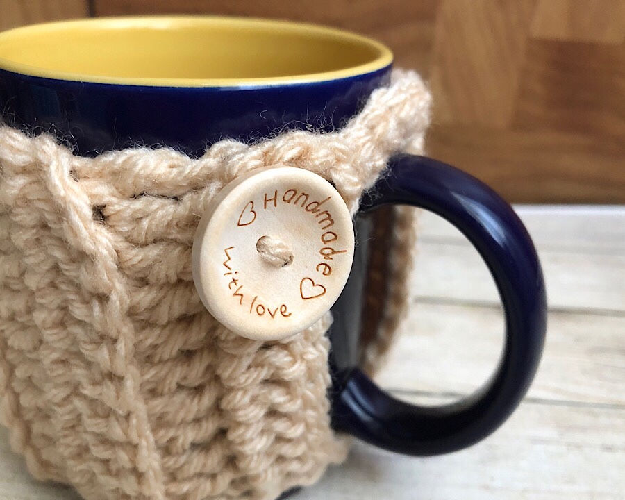 Haniyyah's Mug Cozy in Cream
