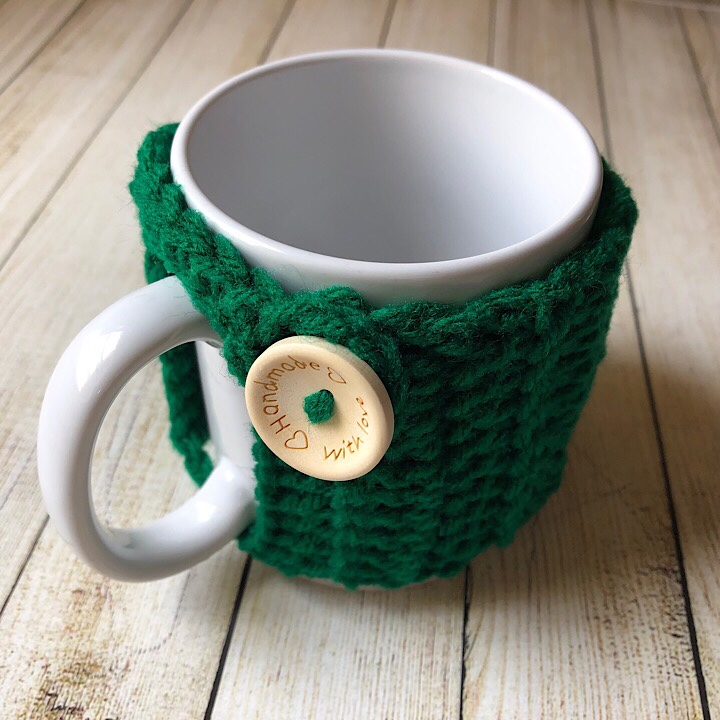 Haniyyah's Mug Cozy in Green