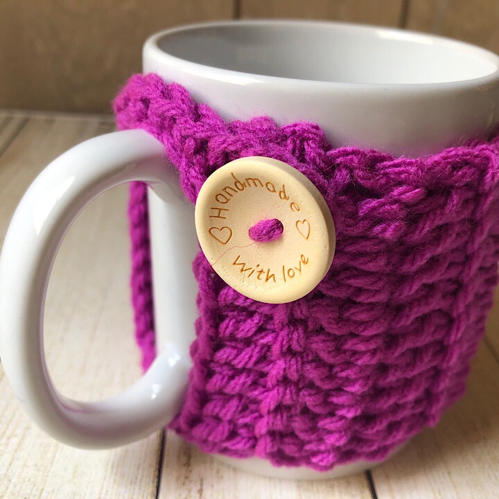 Haniyyah's Mug Cozy in Pink