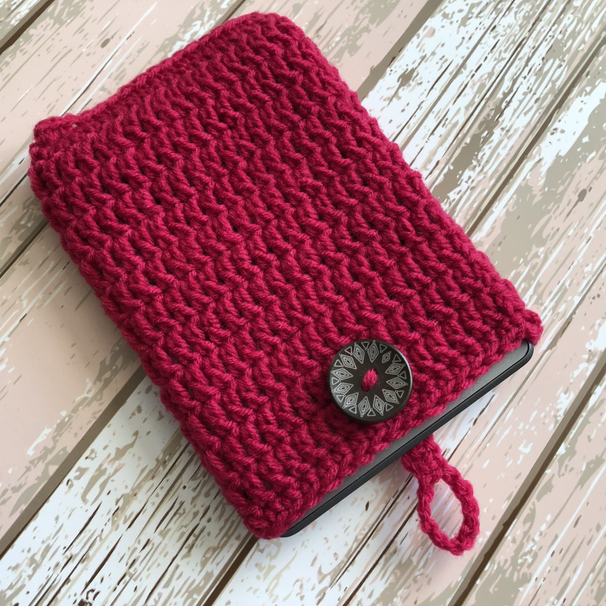 Kindle e-reader Crochet Cover