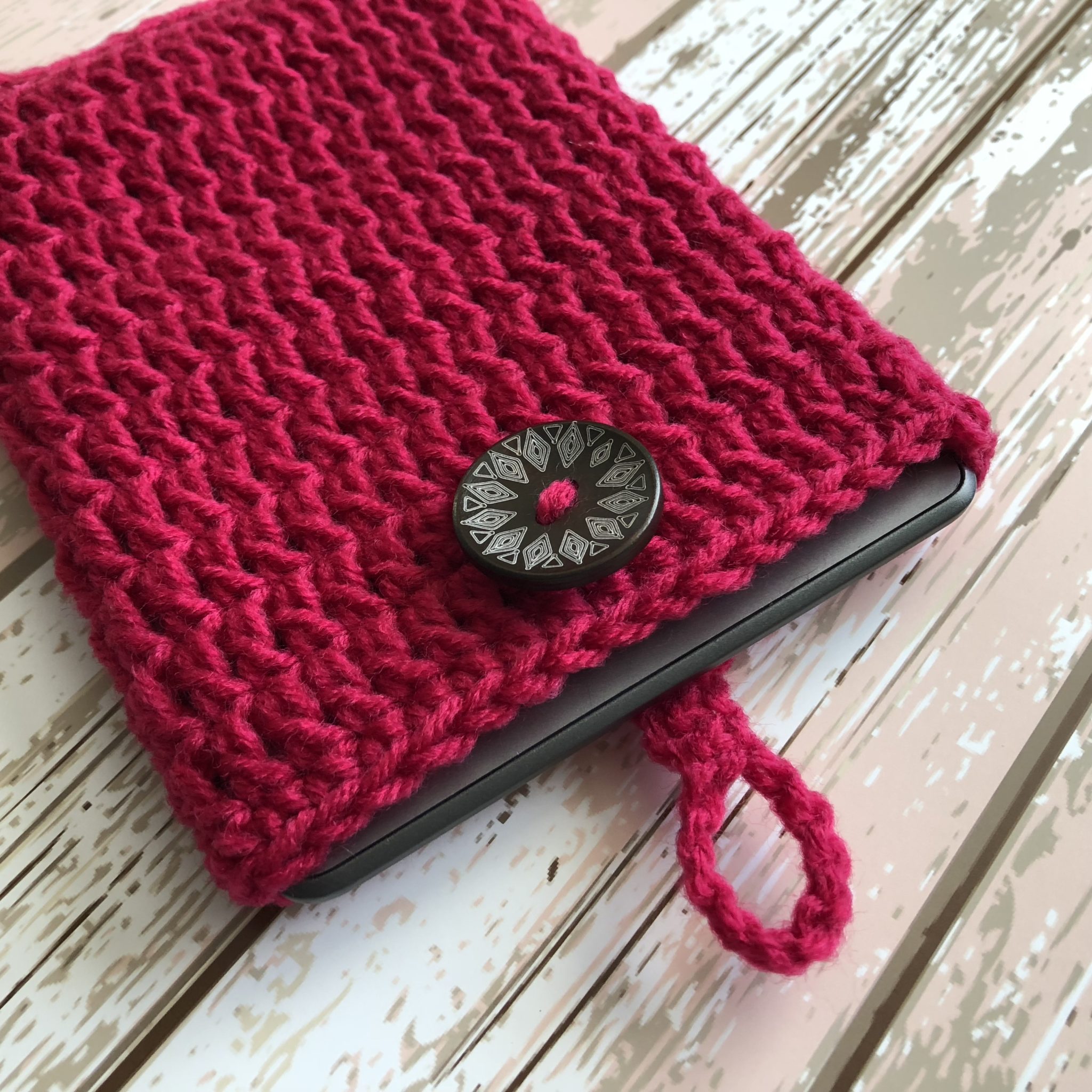 Kindle e-reader Crochet Cover