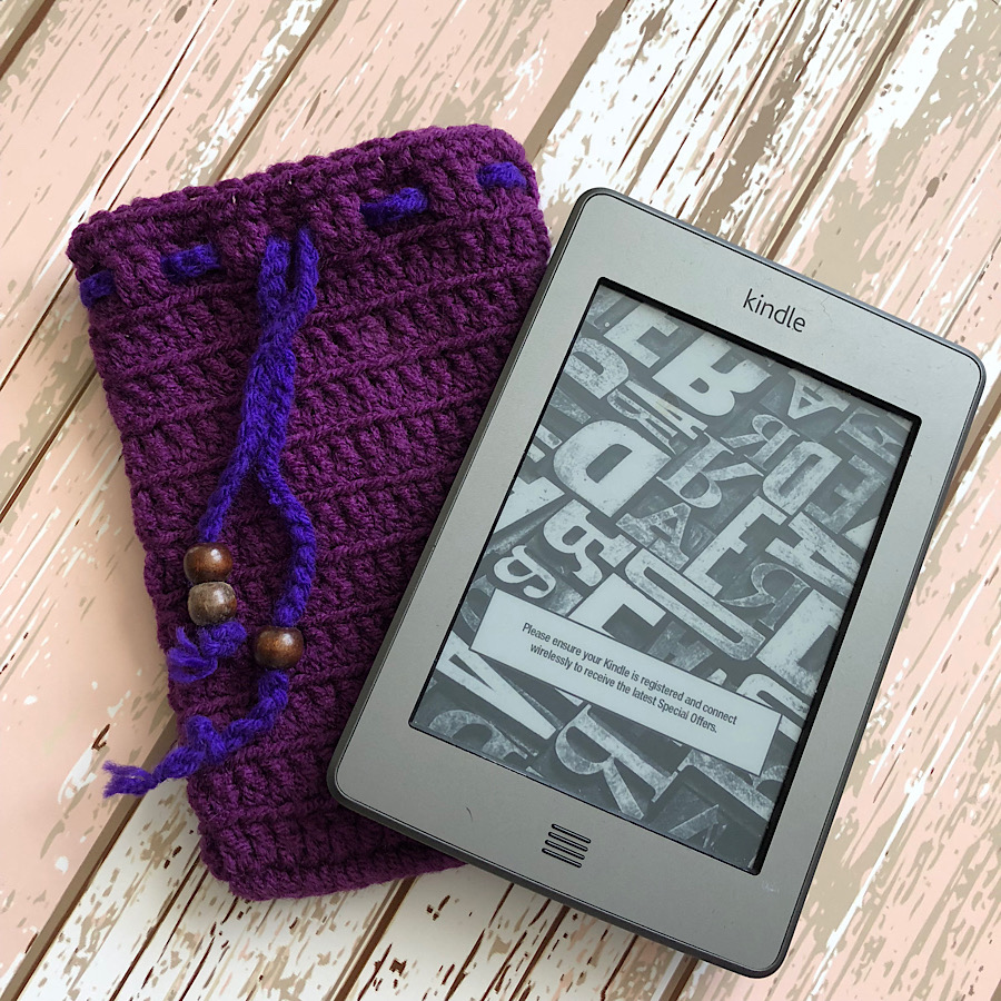 Kindle e-reader Crochet Cover