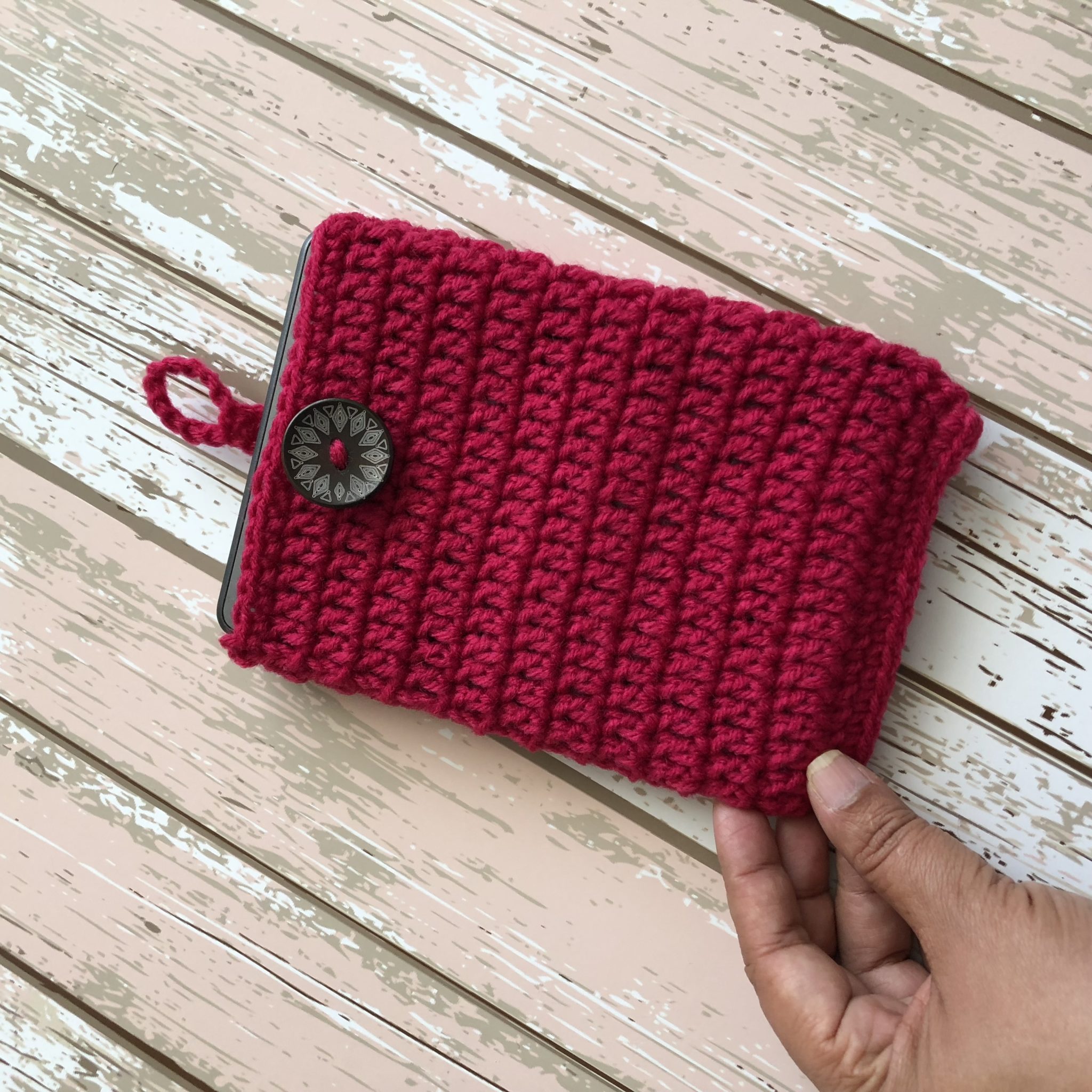 Kindle e-reader Crochet Cover