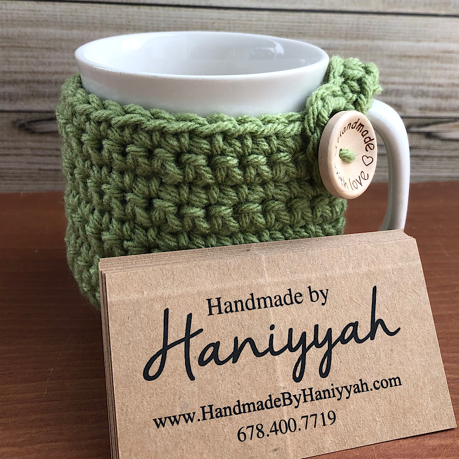 Handmade by Haniyyah Crochet Mug Cozies