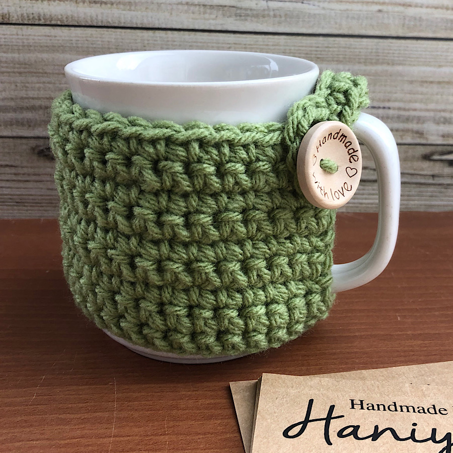 Handmade by Haniyyah Crochet Mug Cozies