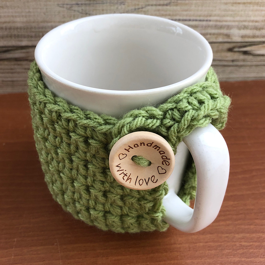 Handmade by Haniyyah Crochet Mug Cozies