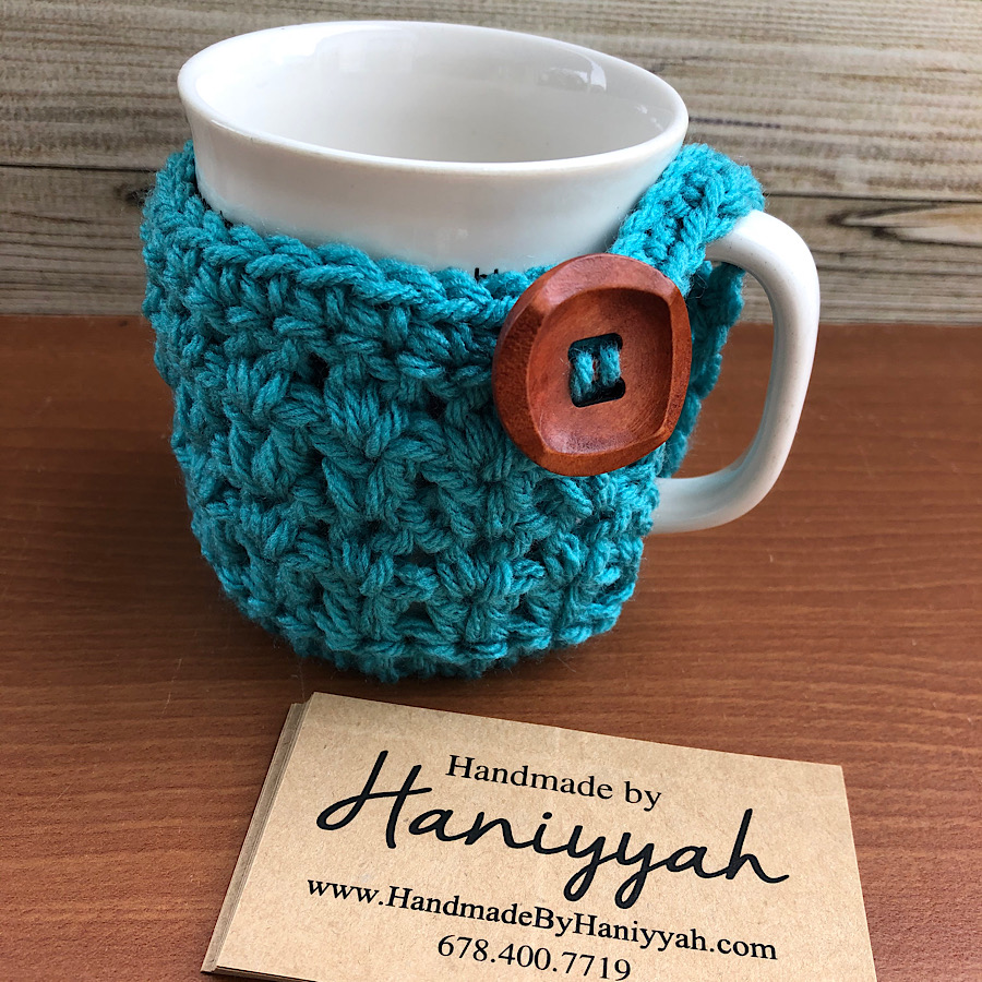 Handmade by Haniyyah Crochet Mug Cozies