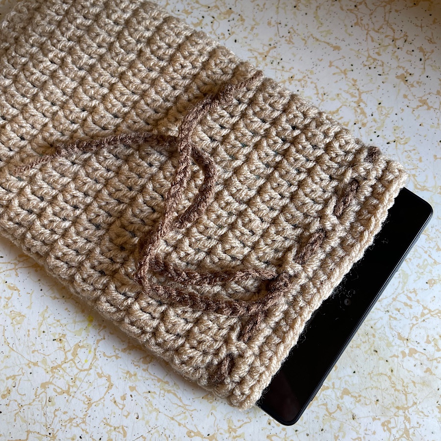 Crochet Cover for 8" Kindle Tablet