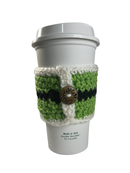 Crochet Cup Cozy Elf