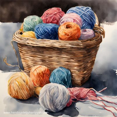 Colorful balls of yarn - Free Clipart