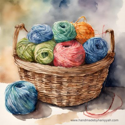 Colorful balls of yarn - Free Clipart