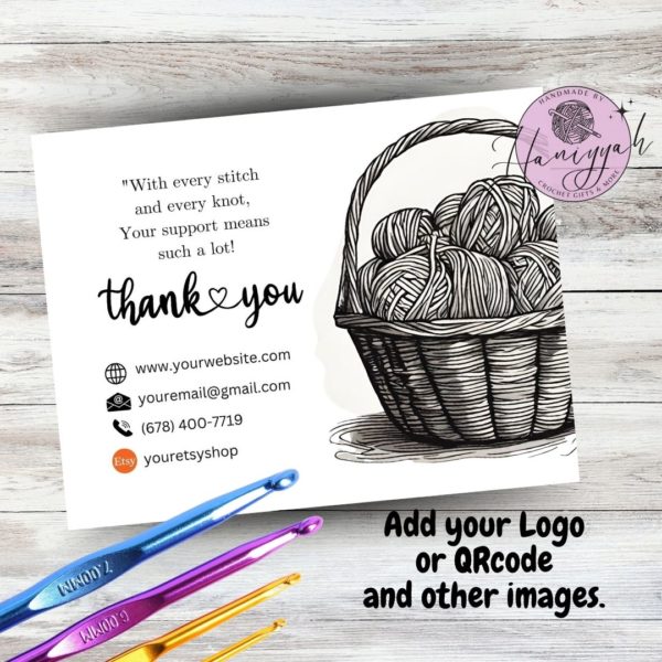 Thank You Card Template - Edition 6 - Image 3