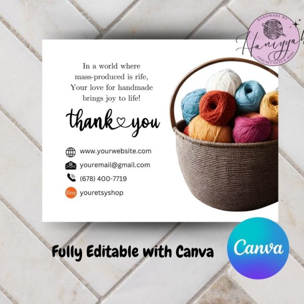 Thank You Card Template - Edition 7 - Image 4