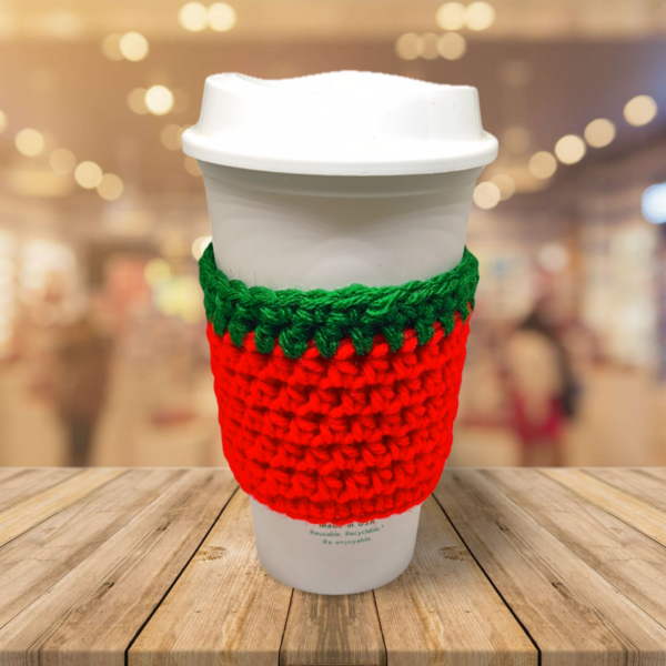 Red & Green Cup Cozy