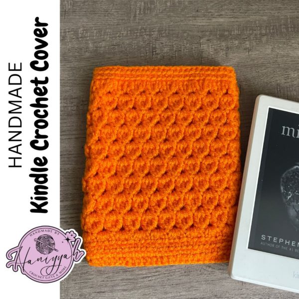 Sleeve Cover for Amazon Kindle in Pumpkin Orange - Image 4